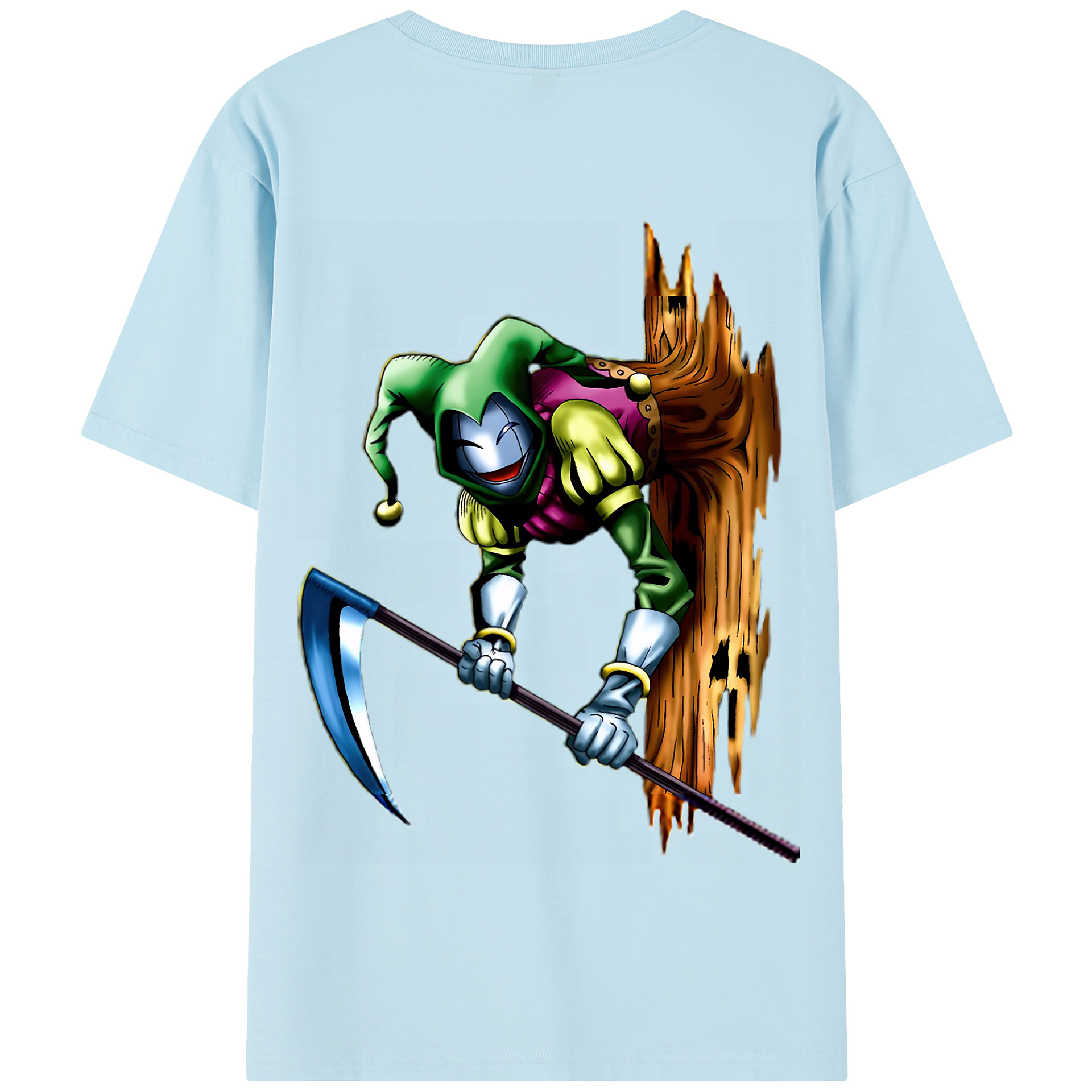 （画像用） 遊☆戯☆王 Yu-Gi-Oh! 綿100％半袖Tシャツ（背面プリント）